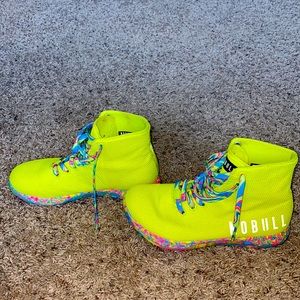 Nobull high top neon yellow